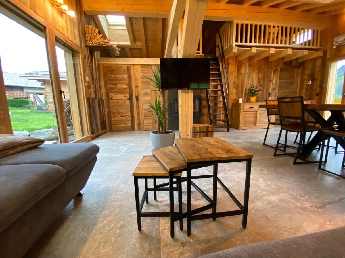 Chalet Du Champel Jacuzzi Saint-Gervais-les-Bains Exteriör bild