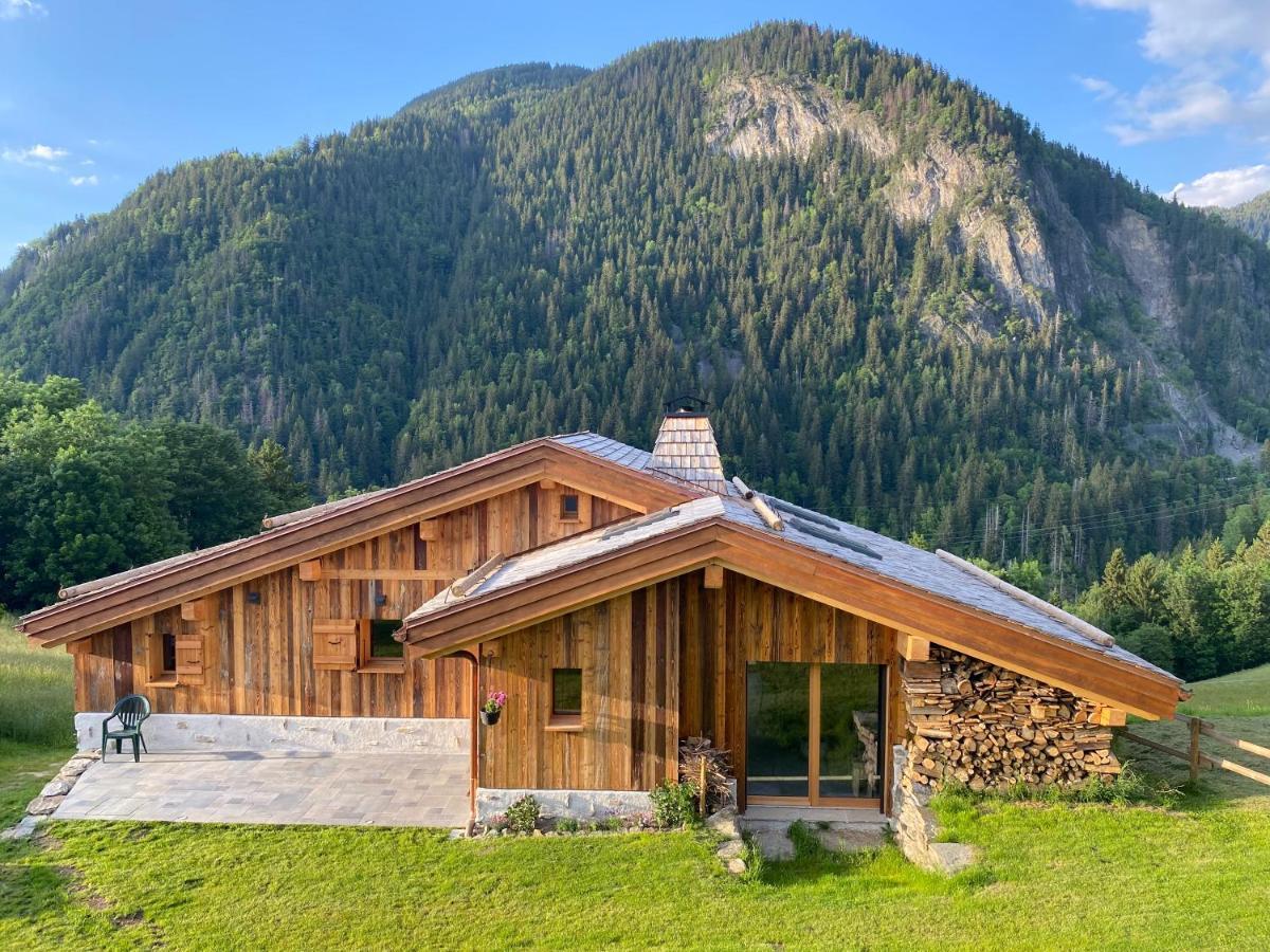 Chalet Du Champel Jacuzzi Saint-Gervais-les-Bains Exteriör bild