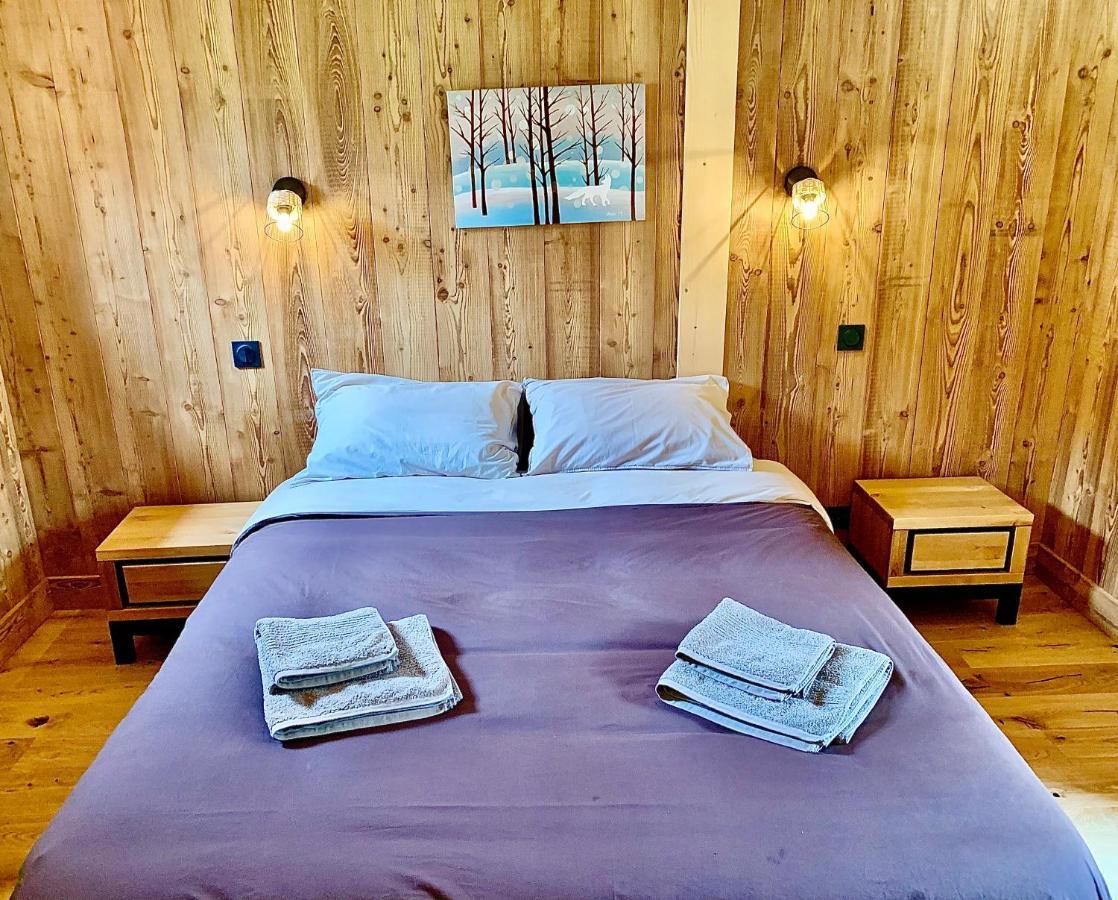 Chalet Du Champel Jacuzzi Saint-Gervais-les-Bains Exteriör bild