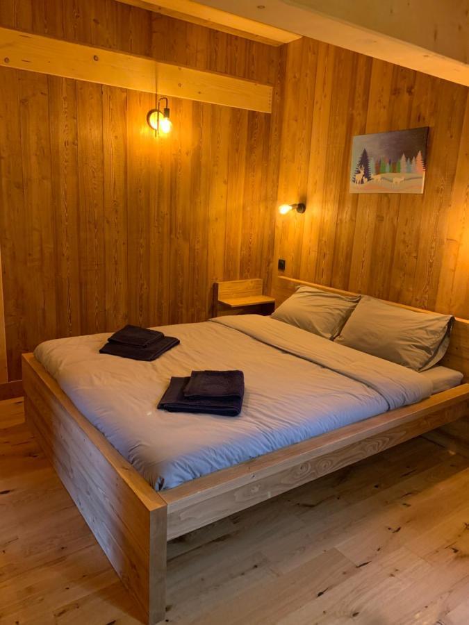 Chalet Du Champel Jacuzzi Saint-Gervais-les-Bains Exteriör bild