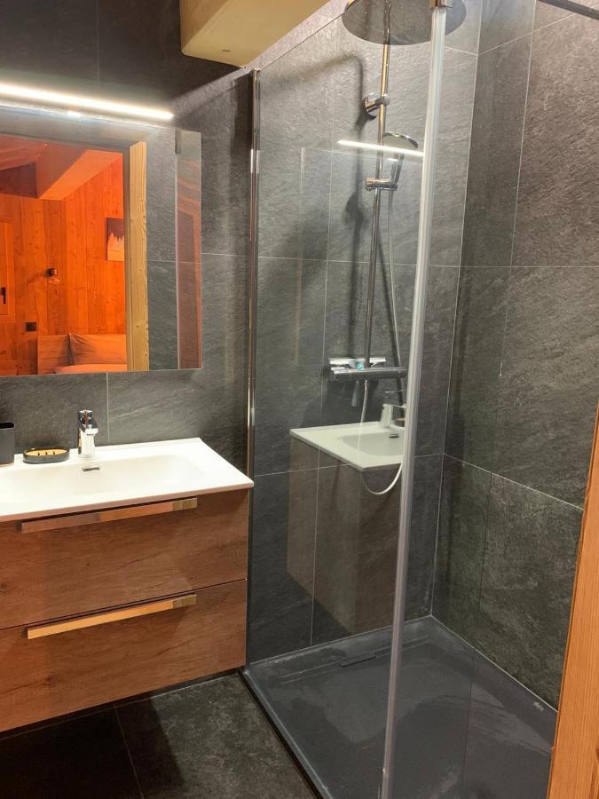 Chalet Du Champel Jacuzzi Saint-Gervais-les-Bains Exteriör bild