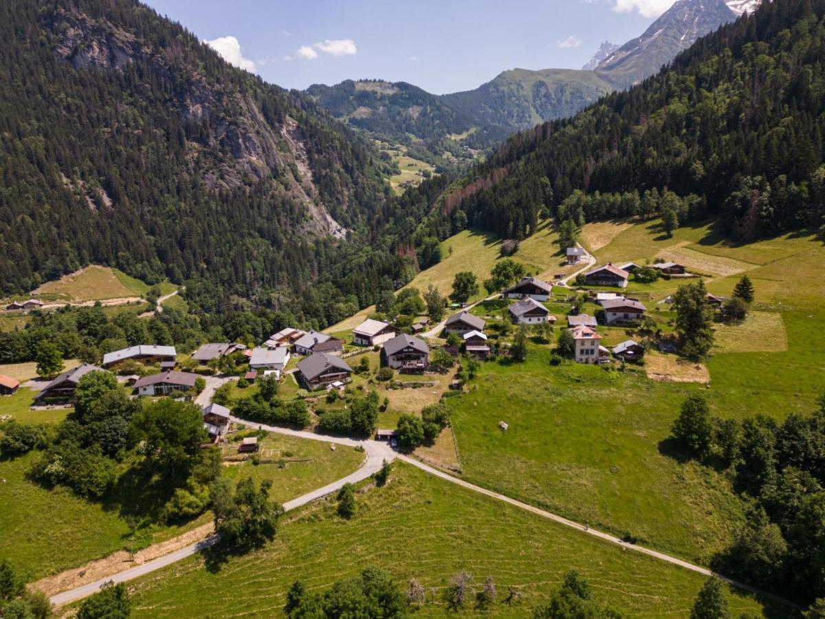 Chalet Du Champel Jacuzzi Saint-Gervais-les-Bains Exteriör bild