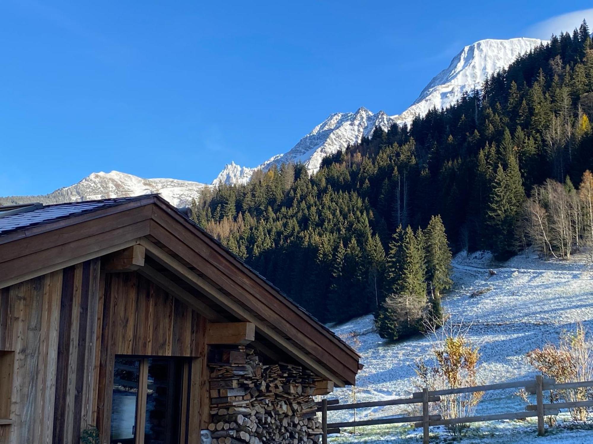 Chalet Du Champel Jacuzzi Saint-Gervais-les-Bains Exteriör bild
